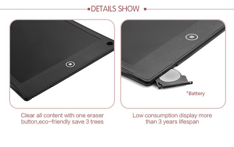 LCD Writing Drawing Board for Kids
