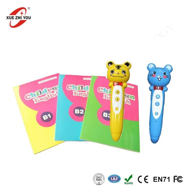 Vzdelávacie knihy čitateľ dotykové pero