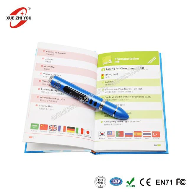 Prenosné pero na čítanie pre dospelých študentov